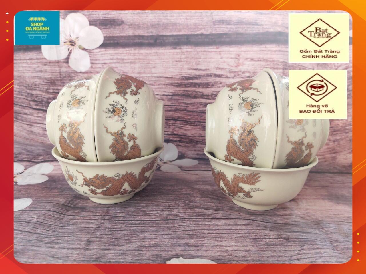 Shop đa ngành - bộ 6 bát thờ men vàng kim 100% như hình