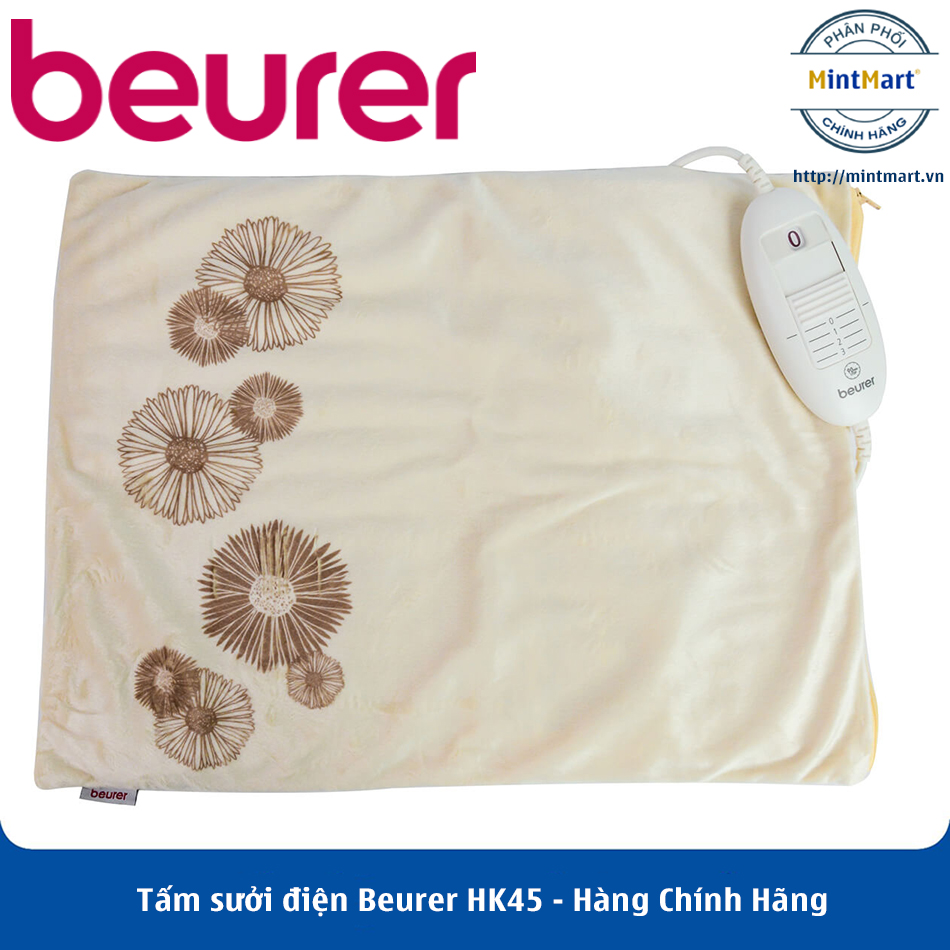 Tấm sưởi điện Beurer HK45 Hàng Chính Hãng