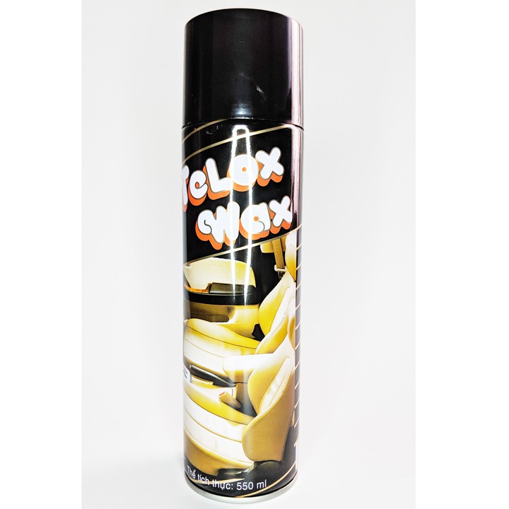 [HCM]Chai Xịt Bóng Telox Wax 550ml (Xịt Bóng Đồ Da Đồ Nhựa Nội Thất Ô tô)