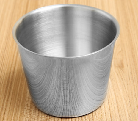 Ly làm đá inox, ly làm bánh số 10 Rainy