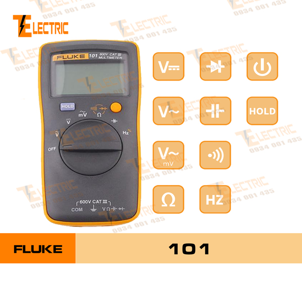 [HCM]FLUKE - 101 Đồng Hồ Đo Điện Đo Tụ Đo Tần Số Fluke 101