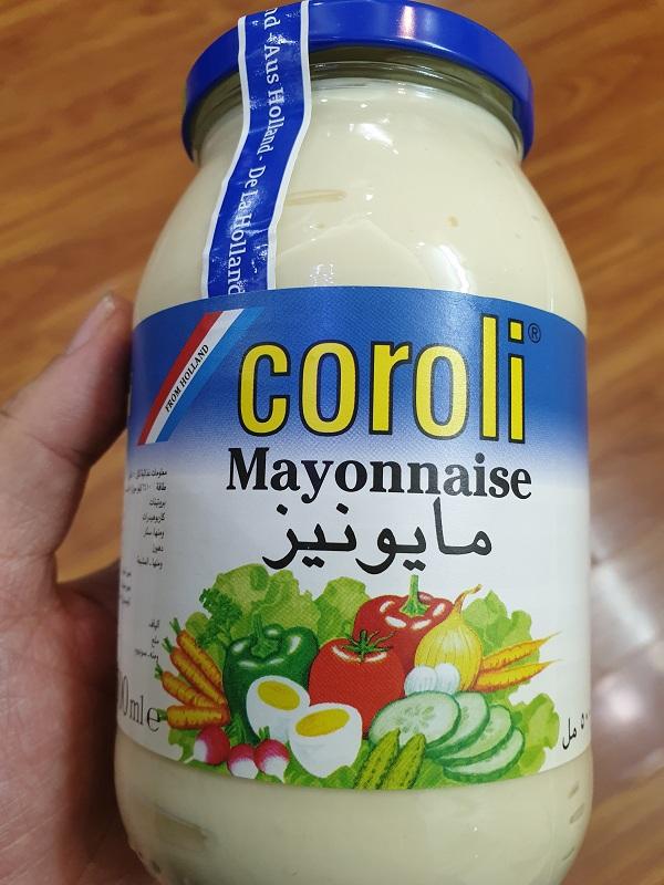 Sốt Mayonnaise Coroli Hộp 500ml nhập khẩu Hà Lan