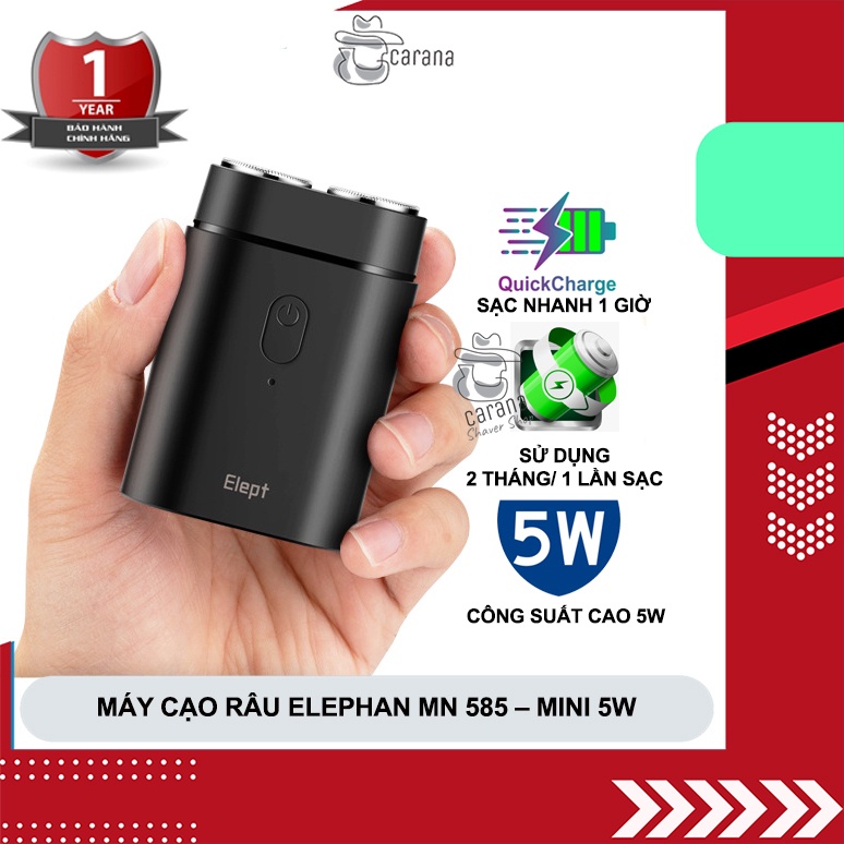 Máy cạo râu mini Elept MN585 máy cạo lông máy cạo lông mini máy cạo râu điện