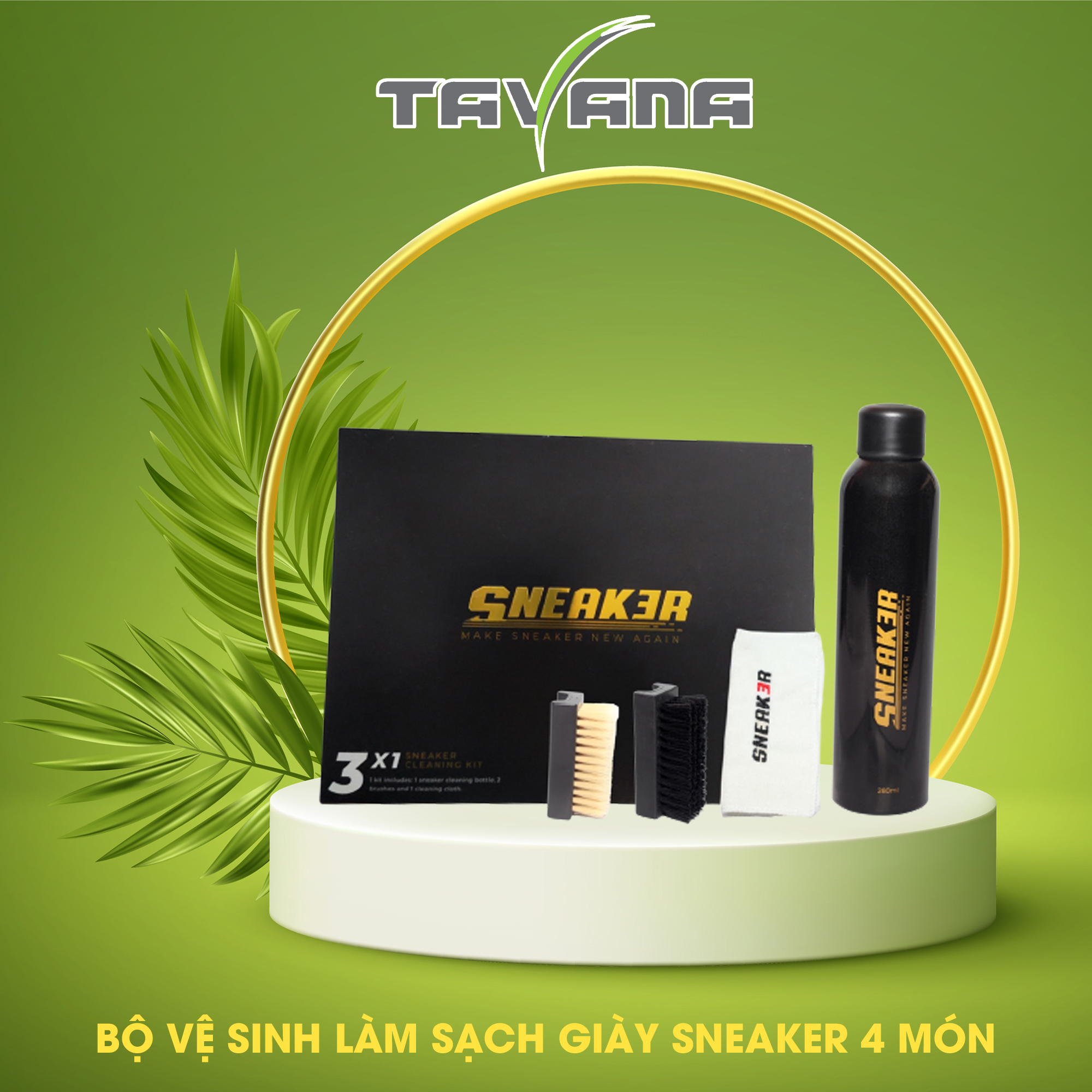 Bộ vệ sinh làm sạch giày sneaker chuyên sâu sneak3r cao cấp