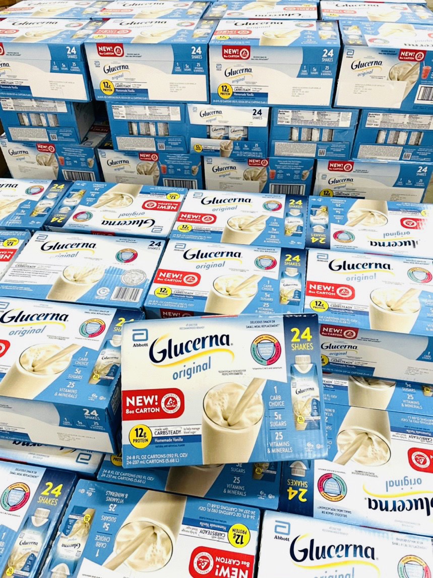 Thùng 24 Hộp Sữa nước Glucerna 237ml nhập từ Mỹ dành cho người bị bệnh tiểu đường