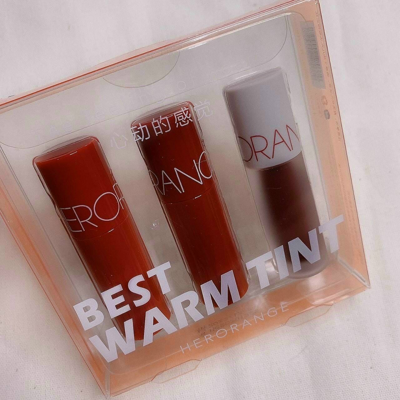 SET SON 3 CÂY HERORANGE BEST WARM & COOL TINT