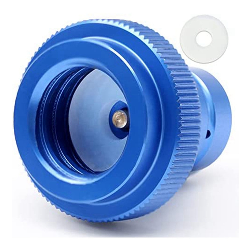 CO2 nhanh chóng Adapter màu xanh nâng cấp cho nước soda nhà sản xuất Tương thích với bộ đôiTerranghệ thuật, cho kết nối phổ CO2 xi lanh