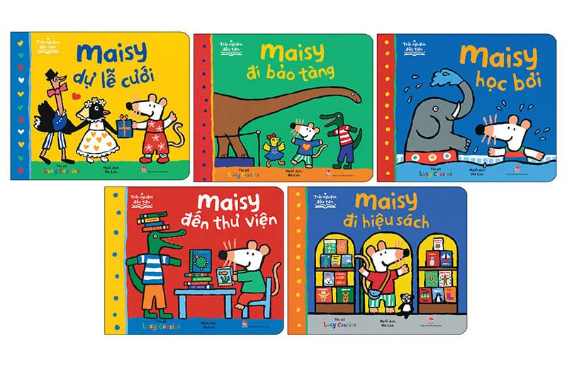 Combo Trải Nghệm Đầu Tiên Của Maisy (05 Cuốn)