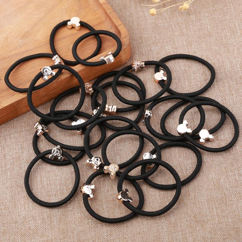 Set 10 thun buộc tóc, chun cột tóc hàn quốc mix nhiều mẫu