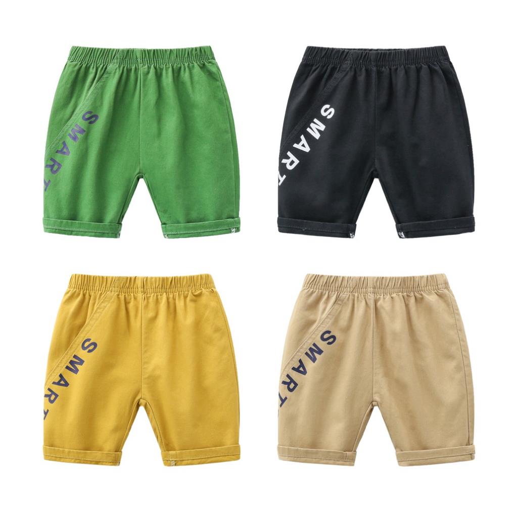 IQN12 Size90-130 (9-22kg) Quần short kaki mềm cho bé - kiểu dáng lửng Freeship Hàng Quảng Châu Thời trang trẻ em