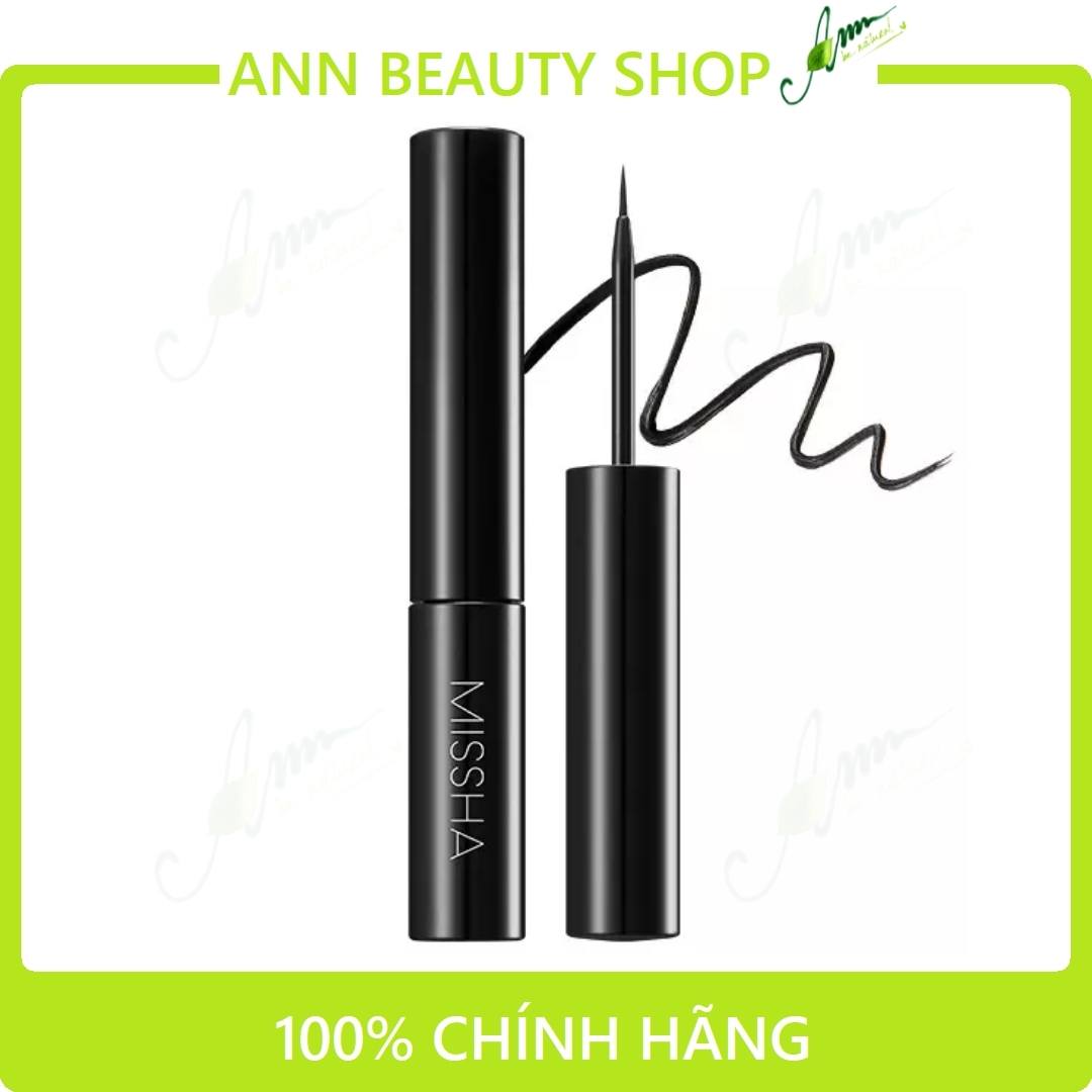 Kẻ mắt nước Eyeliner Missha The Style Liquid Sharp