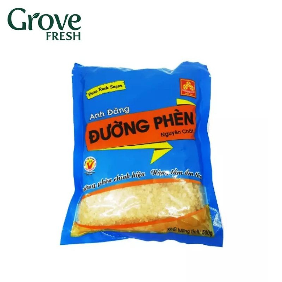 Đường phèn hạt nguyên chất 500g