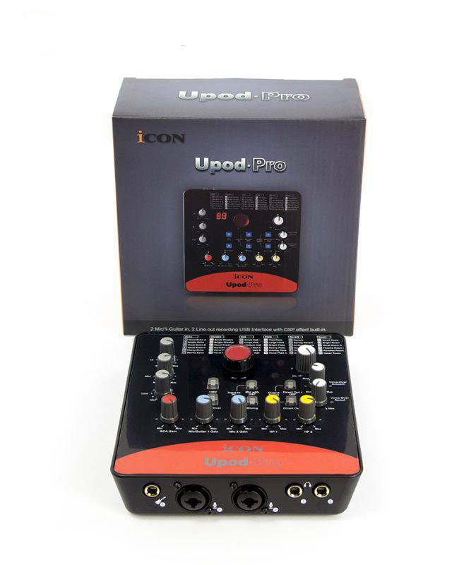 Soundcard thu âm livestream chuyên nghiệp Icon Upod Pro- soundcard cải tiến mới nhất hiện nay bảo hành 3 tháng