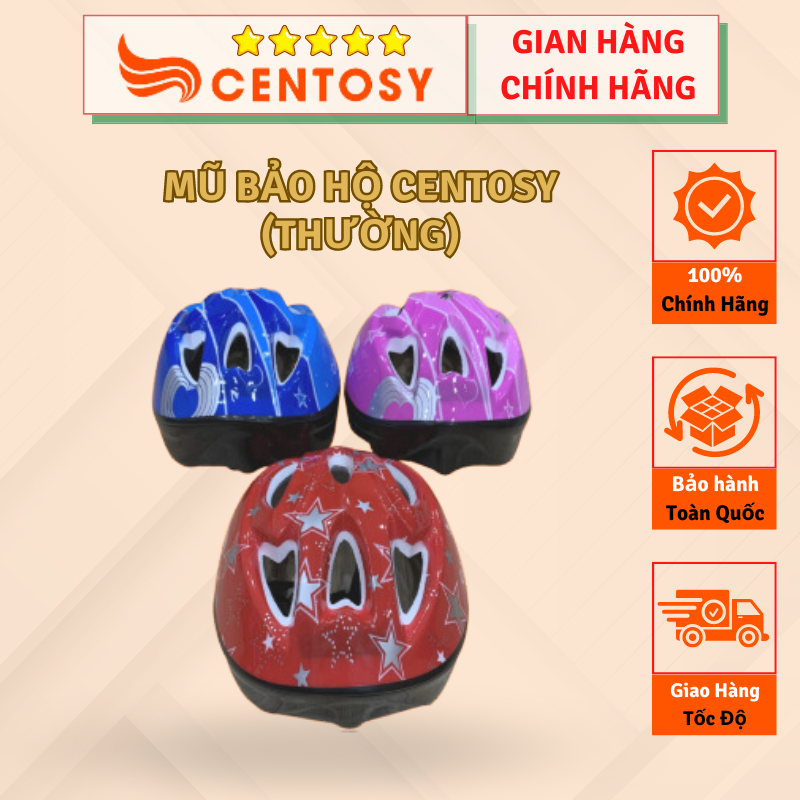 Mũ bảo hộ Centosy bảo vệ khi chơi patin, xe đạp, ván trượt