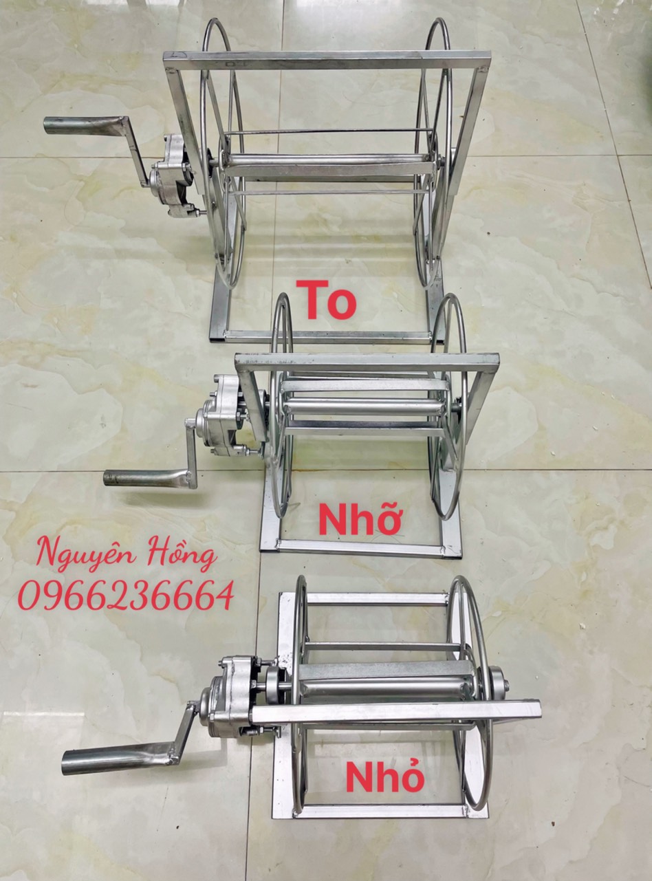 Guồng trợ lực phun tĩnh điện cuốn dây diều, ống nước