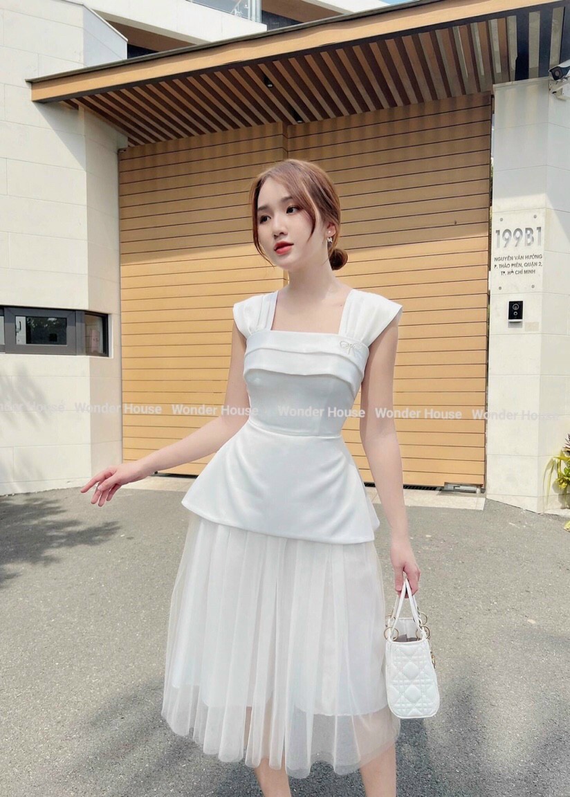 Đầm váy nữ sét 2 món áo & chân váy siêu xinh