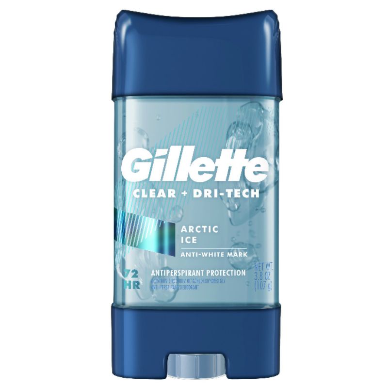 Lăn khử mùi nam gillette arctic ice 107g - usa