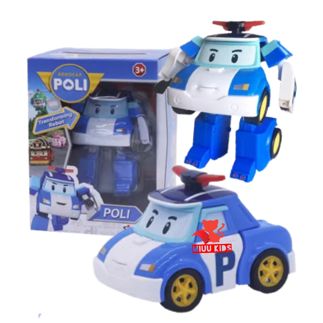 Đồ Chơi ROBOCAR POLI Robot Biến Hình Xe Cảnh Sát Poli