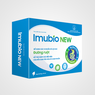 IMUBIO NEW - Thực phẩm bổ sung vi khuẩn có lợi cho đường ruột