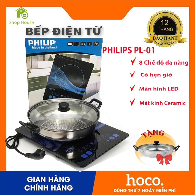 Bếp điện từ, bếp điện từ cảm ứng, bếp nồi điện từ, bếp từ có tặng nồi, bếp cảm ứng công xuất 2000W, bếp từ cảm ứng tặng Nồi Inox, mặt kính cảm ứng chịu lực-tiết kiệm điện năng-an toàn khi sử dụng[BẢO HÀNH 12T