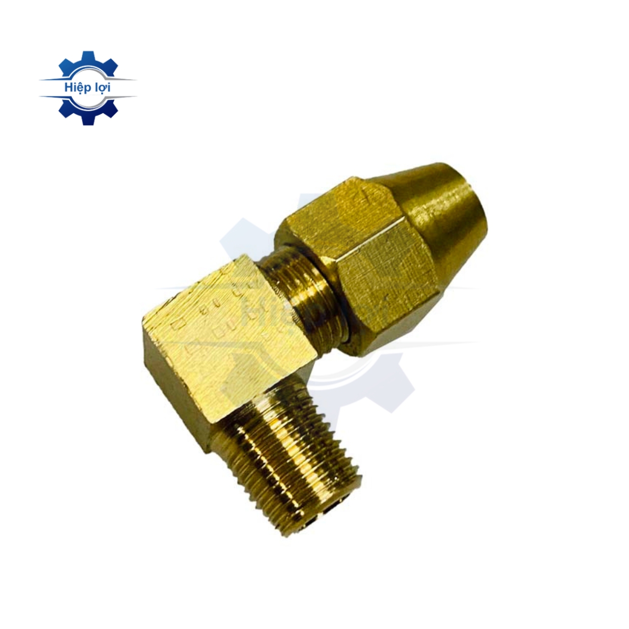 Co ren ngoài hạt bắp thau - nối cong 90 ren ngoài siết hạt bắp thau