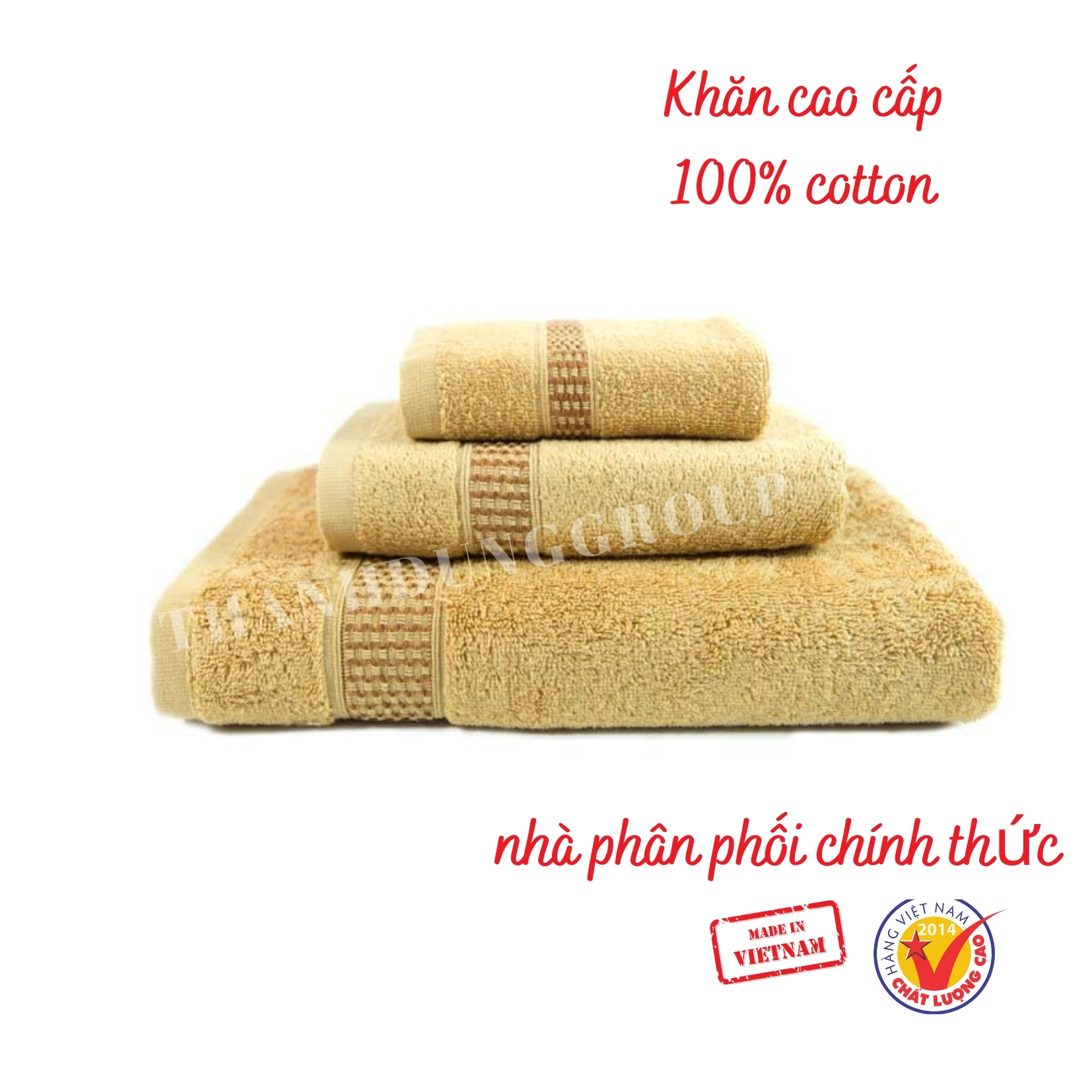 Khăn tay chất liệu cotton hm58