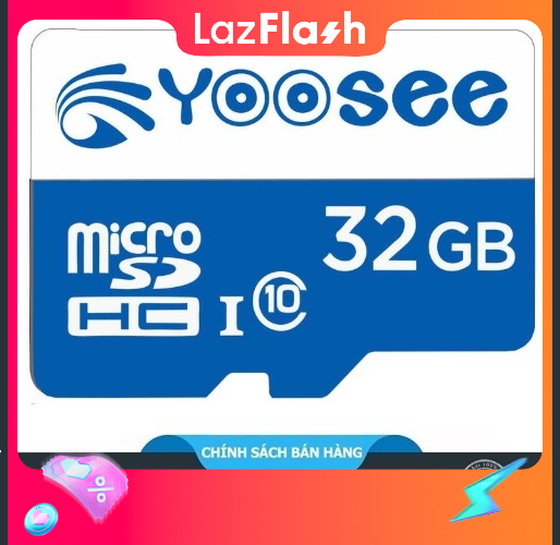 [HCM]Thẻ nhớ 32gb, Thẻ nhớ camera YOOSEE MicroSDHC 32G Class 10 chuyên dụng cho Camera