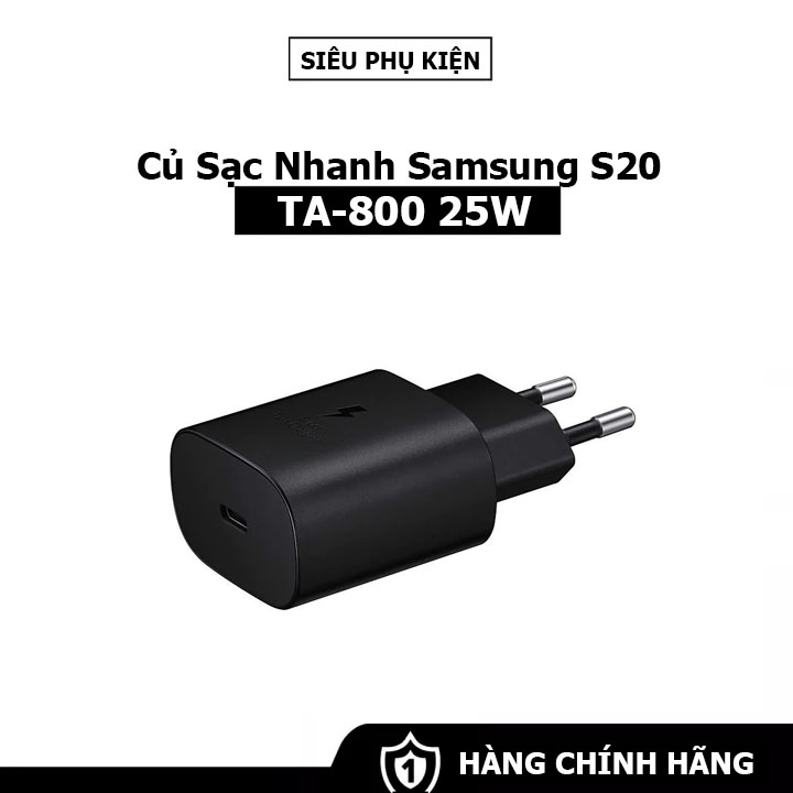 Cốc sạc nhanh samsung galaxy s20 25w