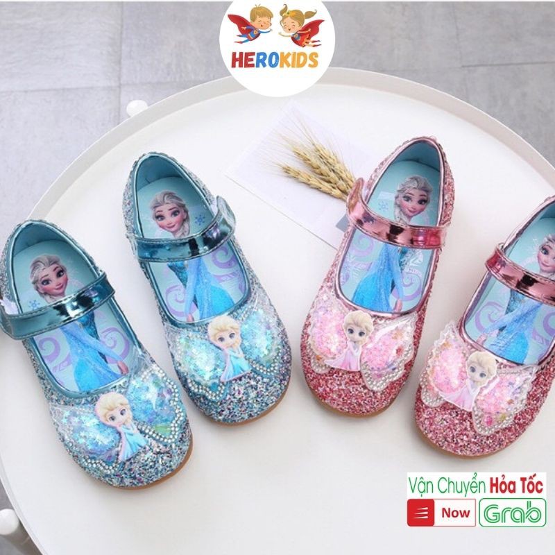 Giầy elsa công chúa mềm mại cho bé gái