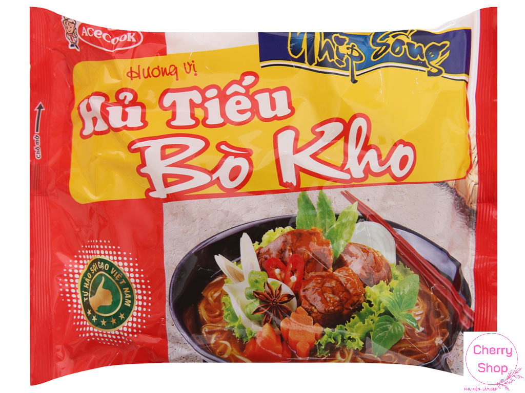 Combo 5 gói hủ tíu bò kho 70g