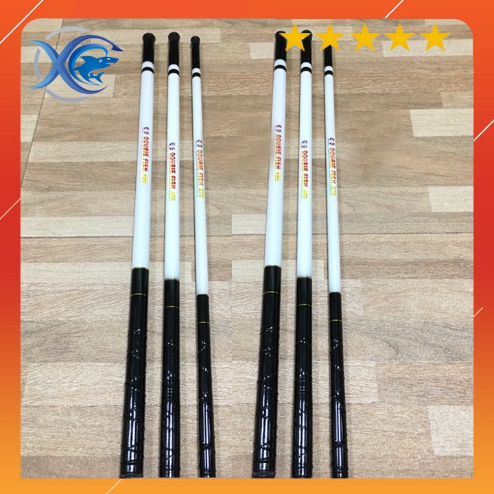 Cần câu cá tay double fish cá trắng 2m7 3m6 4m5 5m4
