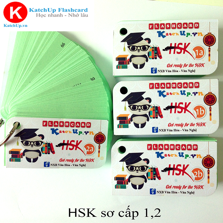 Bộ flashcard tiếng trung hsk 1,2 – high quality