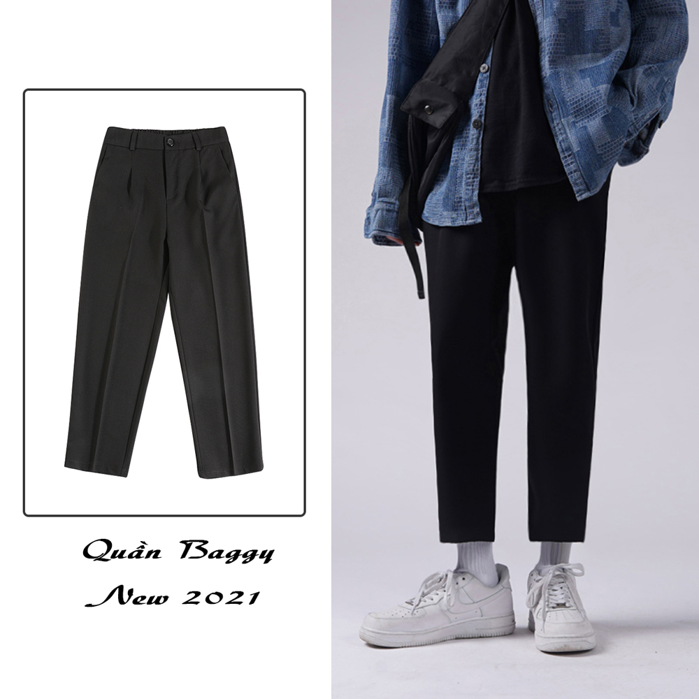 Quần tây âu công sở nam kiểu dáng thanh lịch hot trend 2021 thời trang xuân hè 4her jogger nam 9000063c19