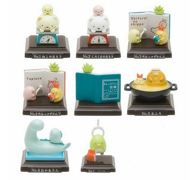 Mô hình hộp mù Sumikko Gurashi đi học - Blind box Sumikko Gurashi đi học