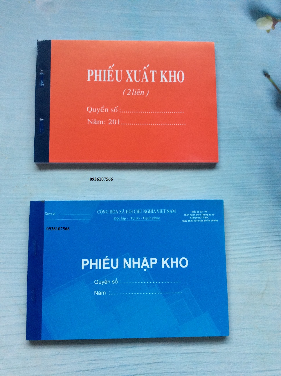 [ GIÁ SỐC ] Phiếu xuất kho,phiếu nhập kho 2 Liên Cacbon 100 Tờ/ Quyển
