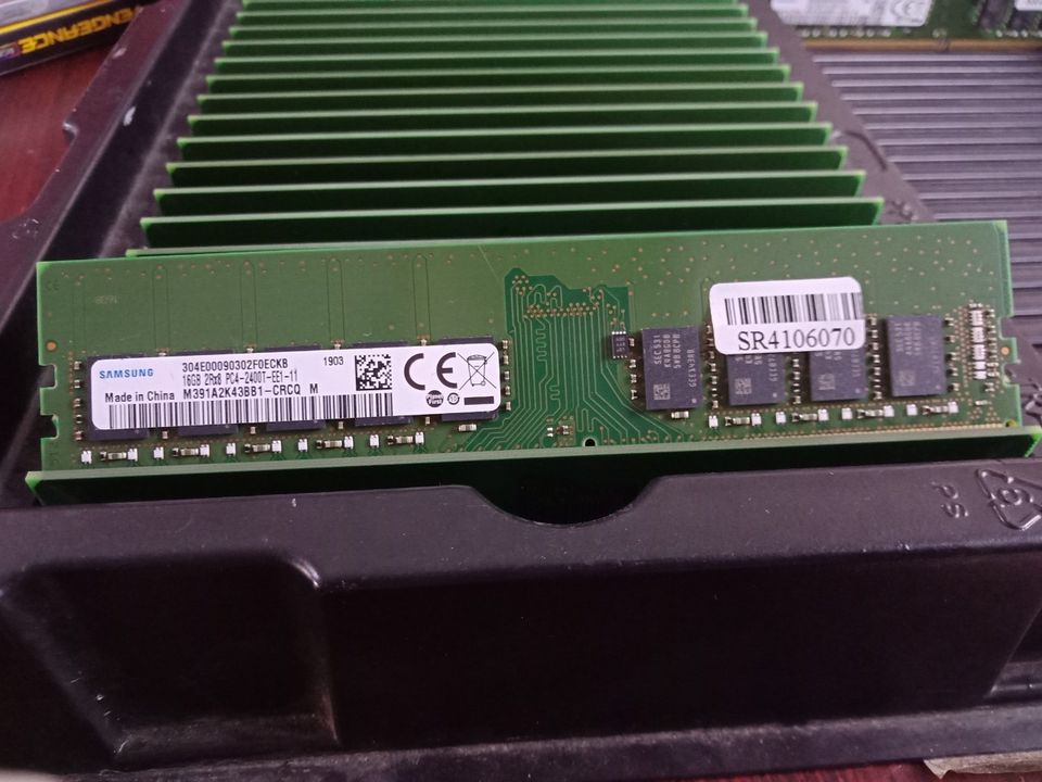 Ram samsung 16gb ddr4 2400 ecc udimm