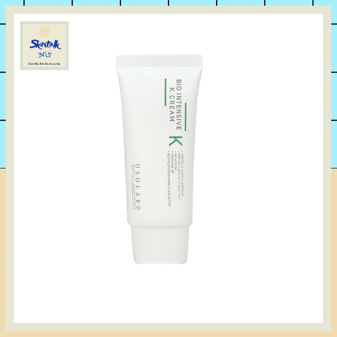 KEM HỒI PHỤC GIẢM ĐỎ SƯNG BẦM TÍM THÂM QUẦNG  BIO INTENSIVE VITAMIN K CREAM 50ML