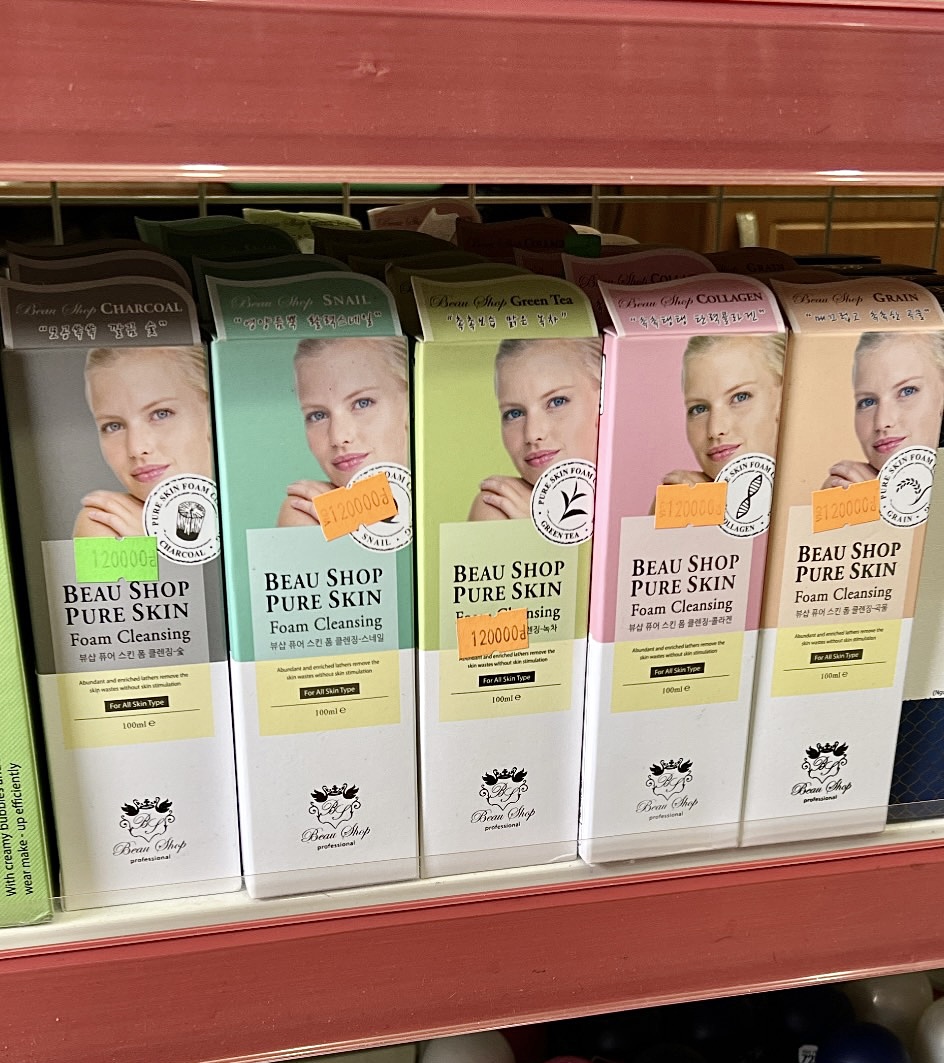 Sữa rửa mặt tạo bọt beau shop foam cleasing hàn quốc 100ml