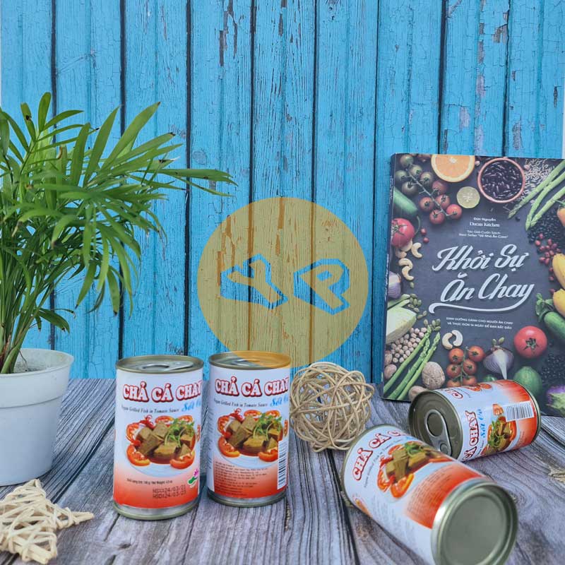 Chả cá sốt cà chay Âu Lạc Lon 140g - ăn liền - thực phẩm chay ngon
