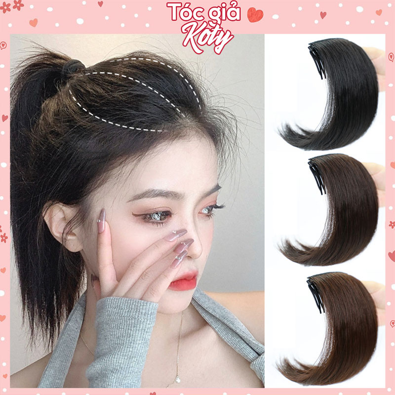 Tóc giả kẹp phồng mái Koty độn phồng tóc làm phồng chân tóc cho nữ TG622