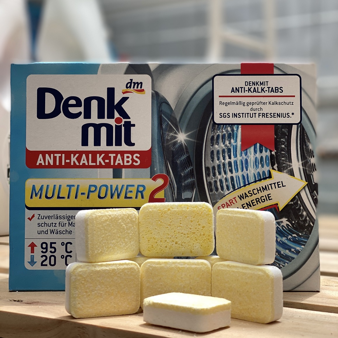 Combo viên vệ sinh lồng máy giặt denkmit dùng thử