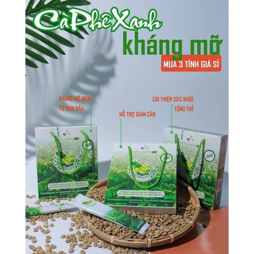 Combo 3 hộp cà phê giảm cân