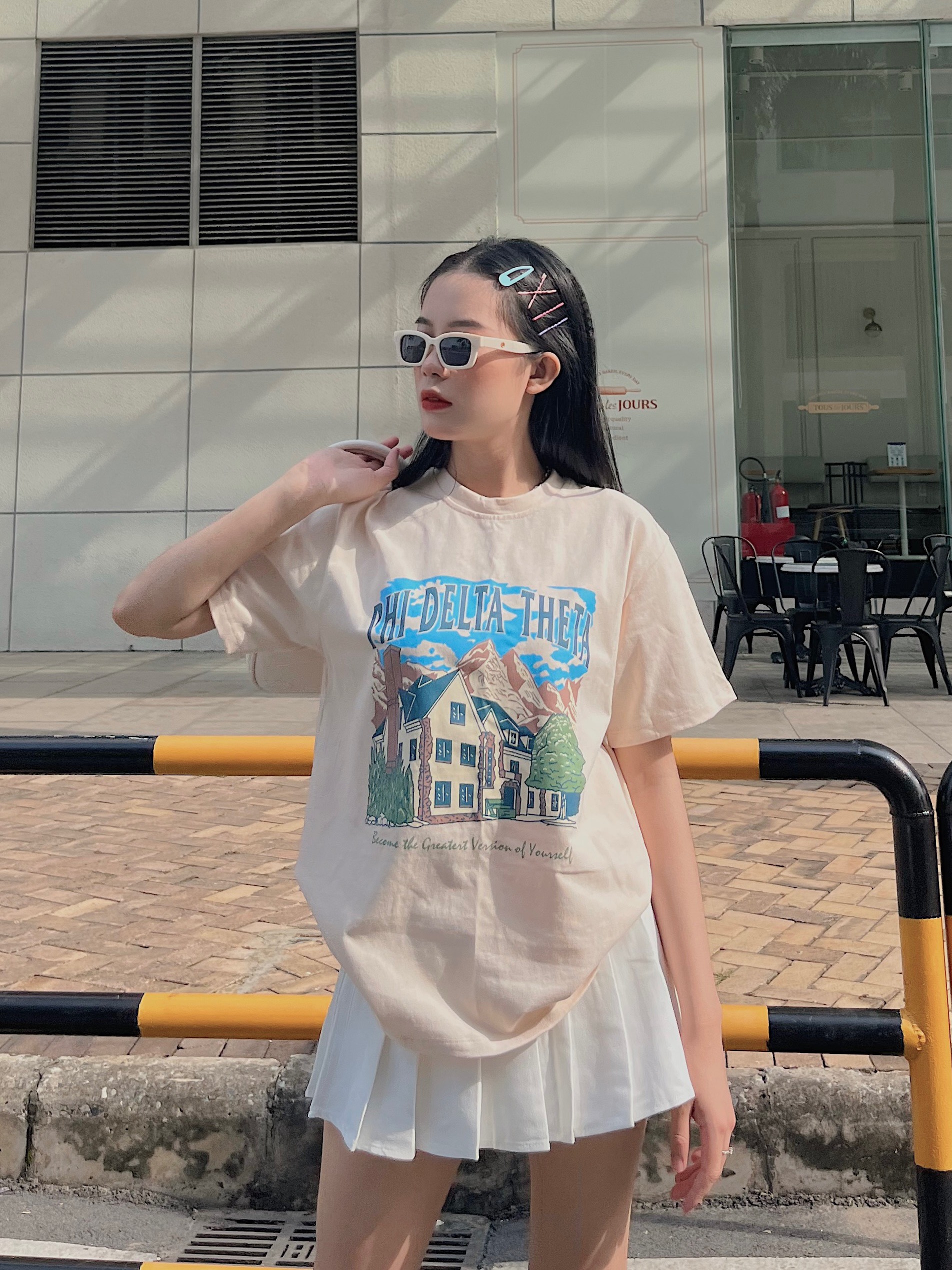 Áo thun tay ngắn in hình the ciu - delta tee