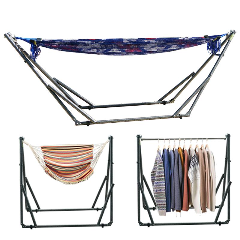 [Xuất Xịn Hàn, Nhật] Võng Xếp Đa Năng Cao Cấp ITACHI - Iron Sliver Blue - Sắt Sơn Tĩnh Điện Đa Năng Cao Cấp - Lưới Màu Xanh Dương In Chữ NYC