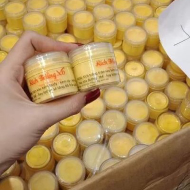 [HCM]Combo 10 kích Trắng X6 nhân sâm trộn kem body