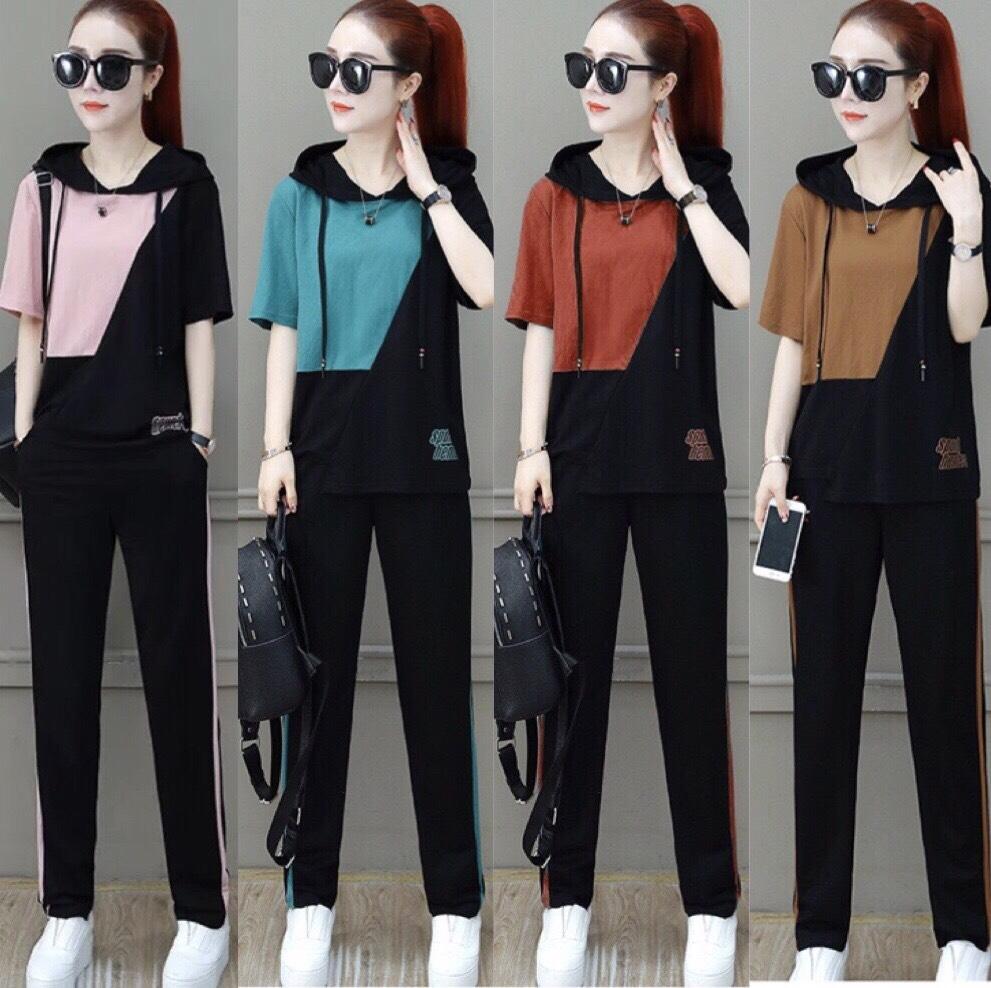 ĐỒ BỘ THỂ THAO NỮ PHỐI NÓN CAO CẤP