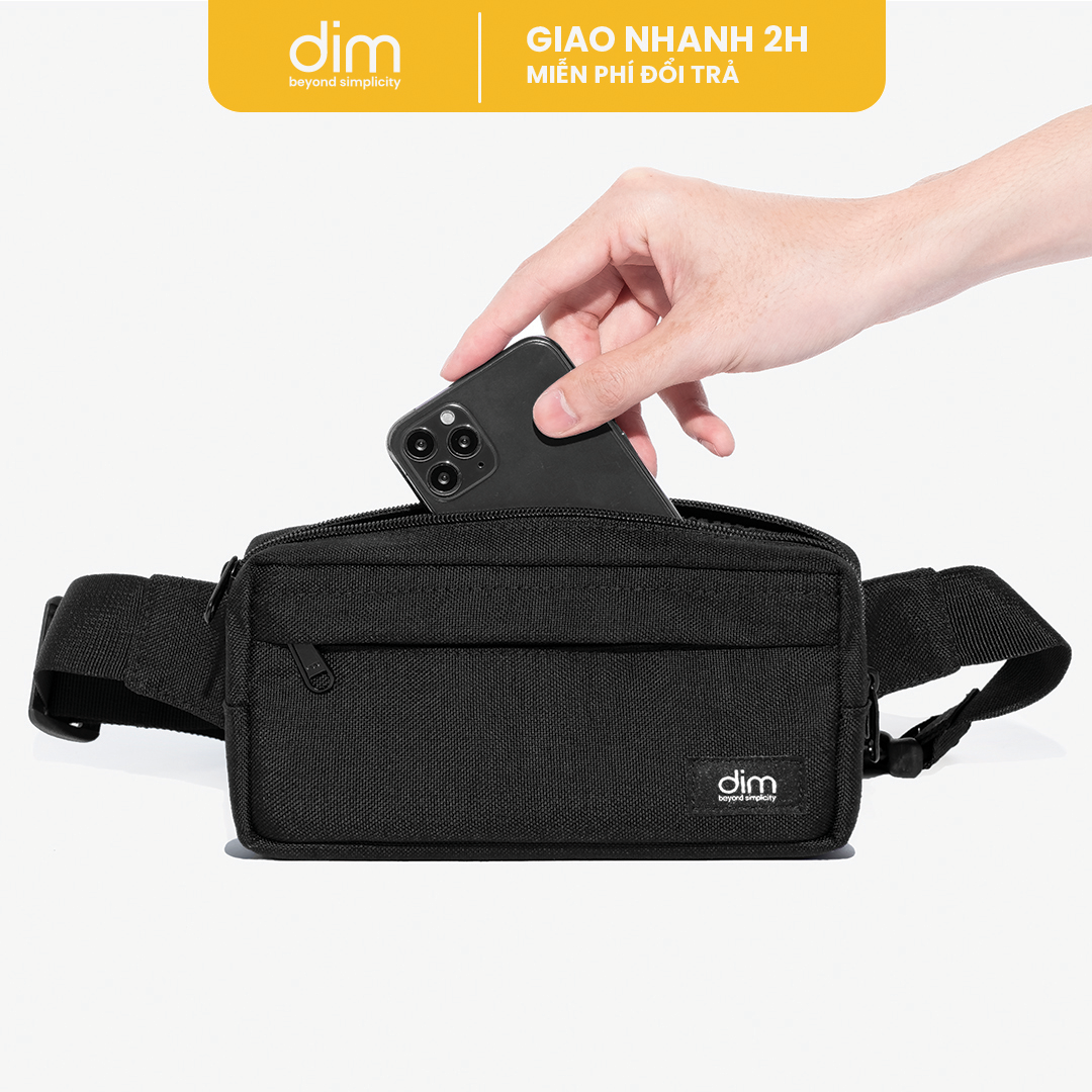 Túi Đeo Chéo Nhỏ Gọn DIM Mini Bumbag - Chất liệu chống thấm nước
