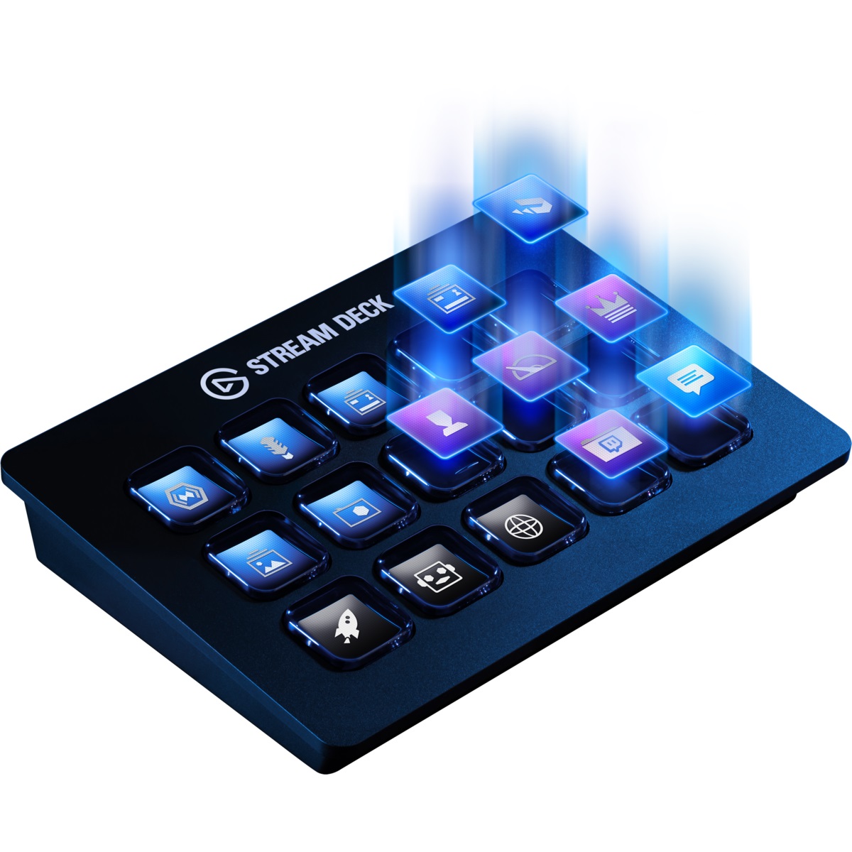 Thiết bị stream corsair elgato stream deck 10gaa9901 - hàng chính hãng