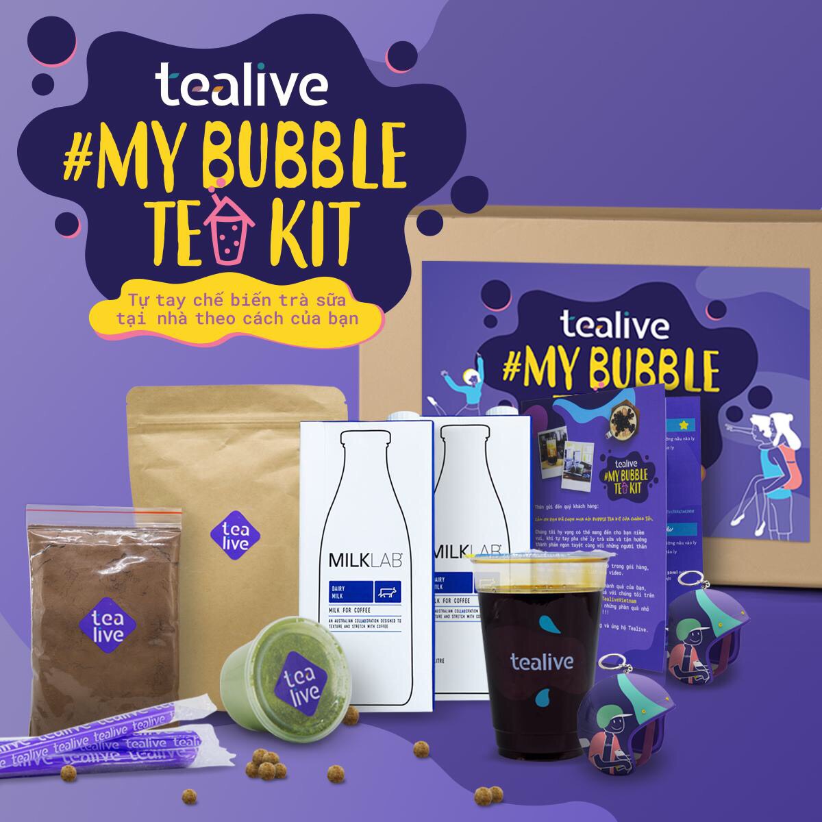 My Bubble Tea Kit - Bộ nguyên liệu tự pha trà sữa