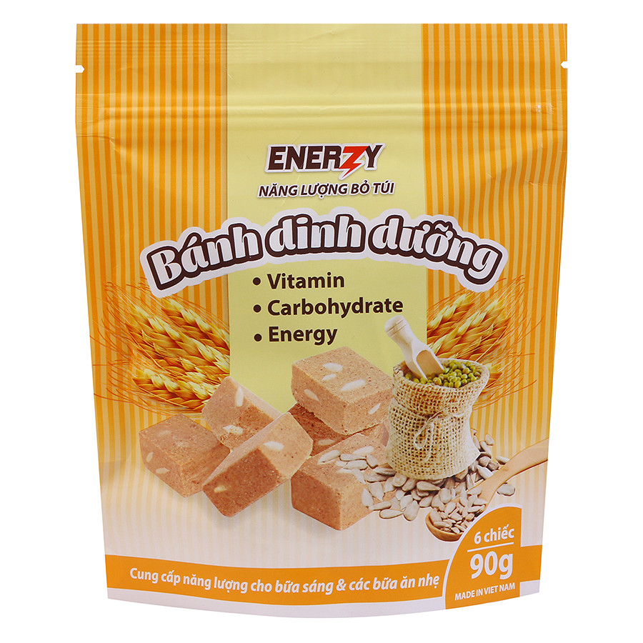 Lương khô dinh dưỡng Enerzy - vị Hướng dương (90g)